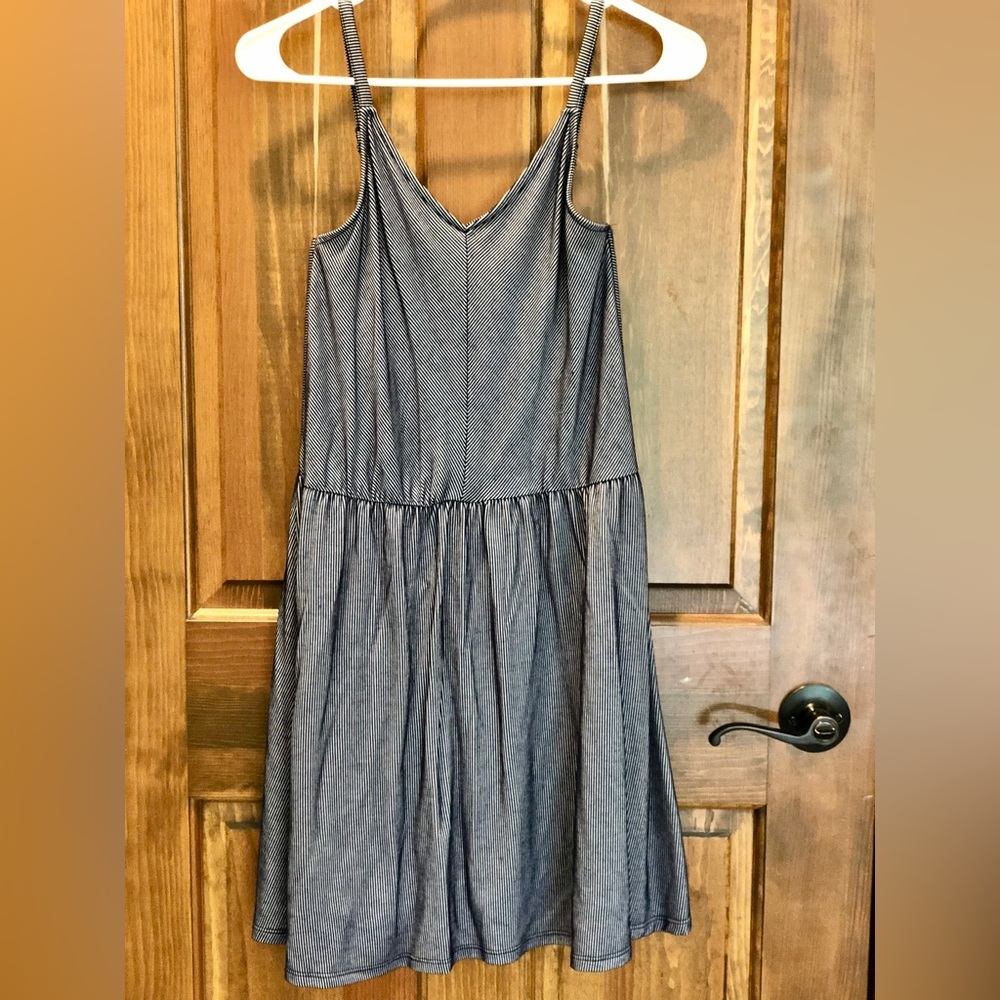Old navy spaghetti strap striped dress, size S, NWT